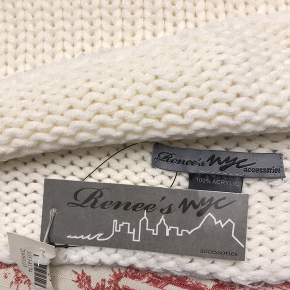 Renee’s NYC Snood Cream NWT - Picture 1 of 3